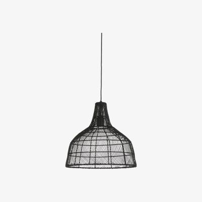 Olivia's Light & Living Kamala Pendant Matt Black / Large