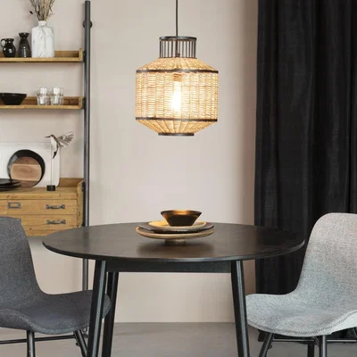 Olivia's Olivia's Nordic Living Collection - Celina Pendant Lamp in Black / Large