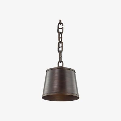 Olivia's Hudson Valley Lighting Admirals Row Hand-Worked Iron 1lt Pendant