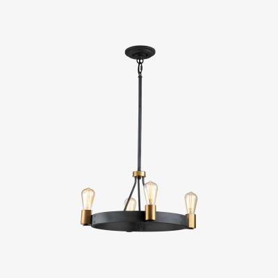Olivia's Quintiesse Silas 4 Light Pendant SemiFlush