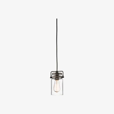 Olivia's Elstead Brinley 1 Light Pendant Olde Bronze