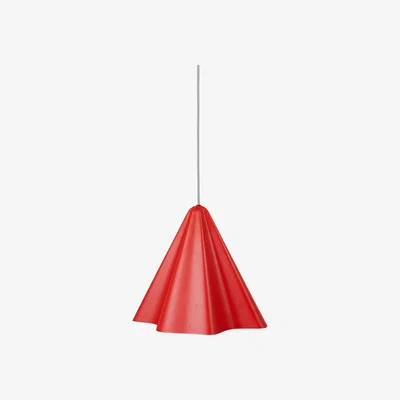 Olivia's Broste Copenhagen Skirt Pendant Lamp in Pumpkin Orange / Medium