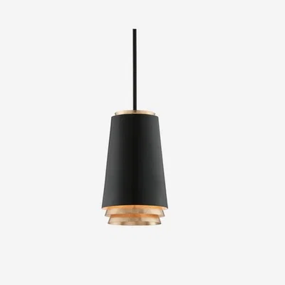Olivia's Andrew Martin Fahrenheit Pendant Light Black / Large