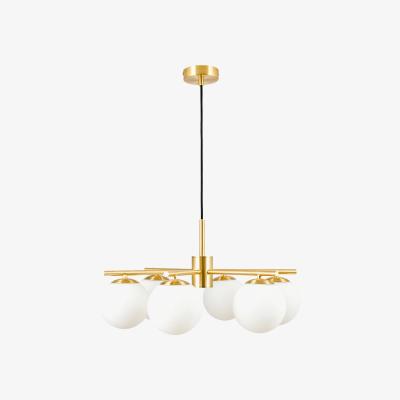 Olivia's Olivia's Sydney 6 Orb and Metal Pendant in White and Gold