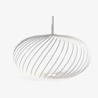 Olivia's Tom Dixon Medium Spring Pendant White / White