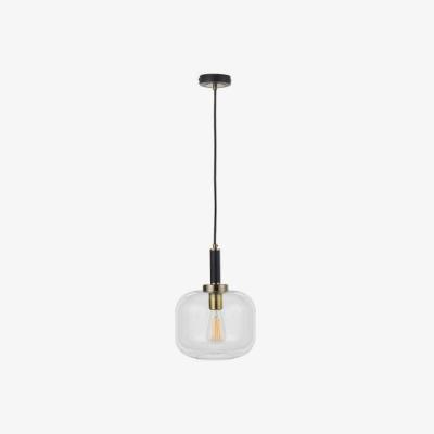 Olivia's Olivia's Arna Black Metal & Glass Pendant
