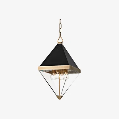 Olivia's Hudson Valley Lighting Coltrane Steel 4 Light Pendant