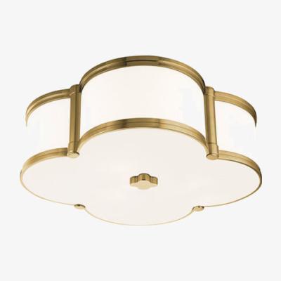 Olivia's Hudson Valley Lighting Chandler Steel 3 Light Aged Brass