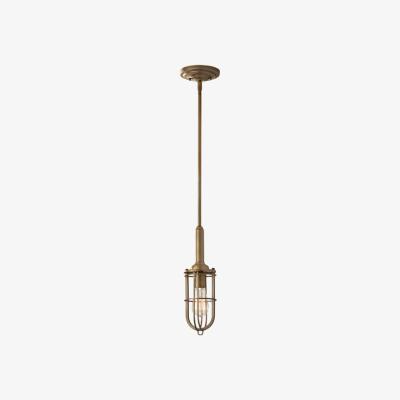 Olivia's Elstead Urban Renewal 1 Light Pendant Dark Antique Brass