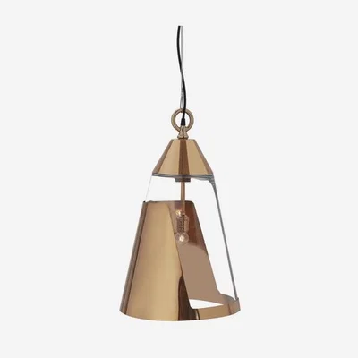 Olivia's Andrew Martin Bessie Pendant Light - Large / Rose Gold