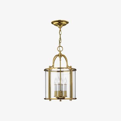 Olivia's Elstead Gentry 4 Light Pendant Polished Brass
