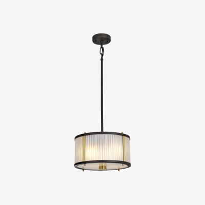Olivia's Elstead Corona 2 Light Pendant Museum Bronze Dark Brown Painted and Aged Brass