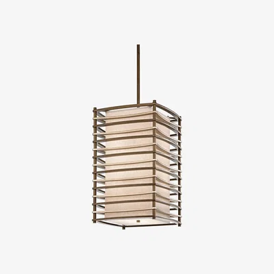 Olivia's Elstead Moxie 4 Light Pendant Cambridge Bronze
