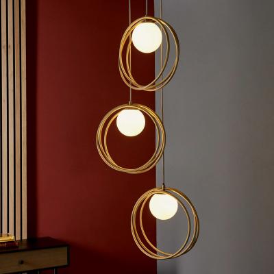 Olivia's Olivia's Noelle 3 Pendant Light in Gold