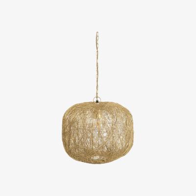 Olivia's Libra Tova Woven Wire Wide Pendant Gold