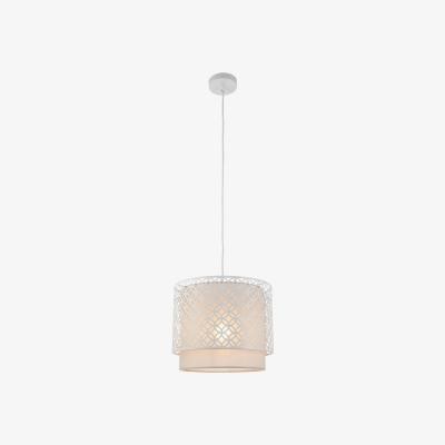 Olivia's Gallery Direct Gilli 1 Pendant Light Chalk White Pale Grey