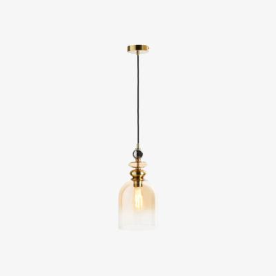 Downtown BHS Seline Champagne 1 Light Pendant - Brass