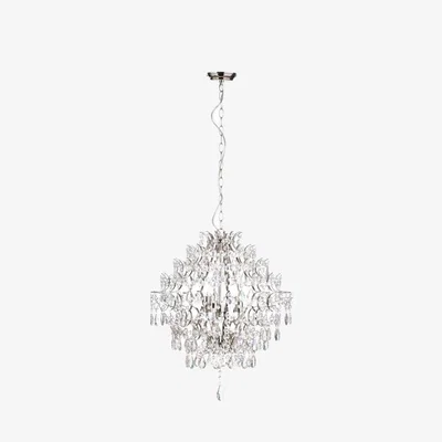 Downtown BHS Lisa 3 Light Pendant Ceiling Light - Nickel
