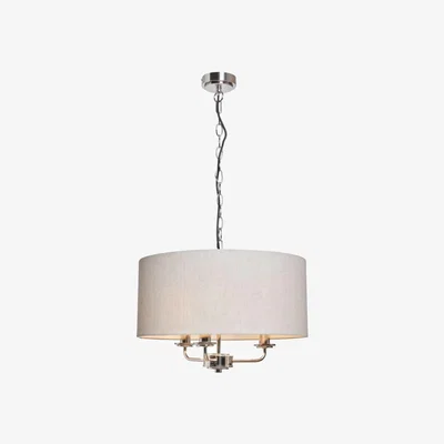 Downtown BHS Henry 3 Light Pendant - Nickel