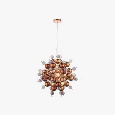 Perch and Parrow Newton Orbital Pendant in Copper
