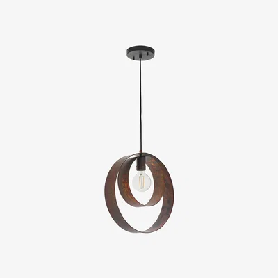 Perch and Parrow James Ceiling Pendant in Bronze Patina