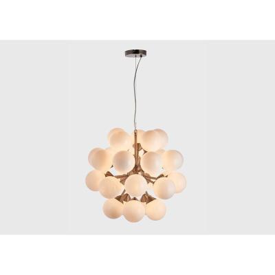 Perch and Parrow Mabel Large Ceiling Pendant in Silver