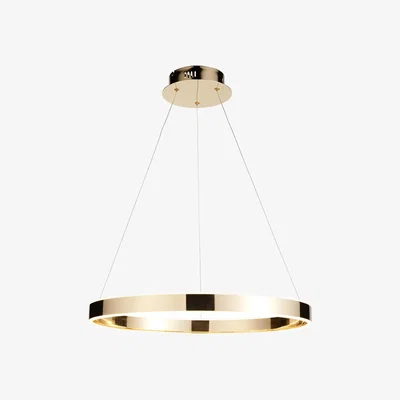 Perch and Parrow Gruppa Ring Pendant in French Gold