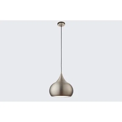 Perch and Parrow Alvaro Matt Nickel Pendant