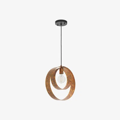 Perch and Parrow James Ceiling Pendant in Gold Patina