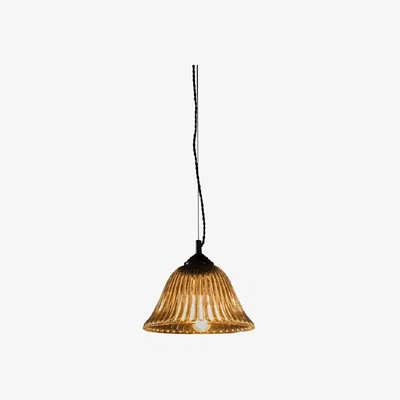 Perch and Parrow Chicago Smokey Glass Ceiling Pendant