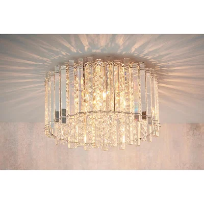 Perch and Parrow Phineas Flush Ceiling Light
