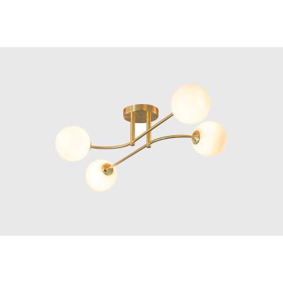 Perch and Parrow Hazel Retro Small Ceiling Pendant