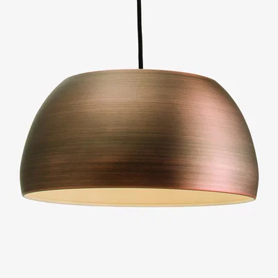 Perch and Parrow Alda Antique Brass Pendant