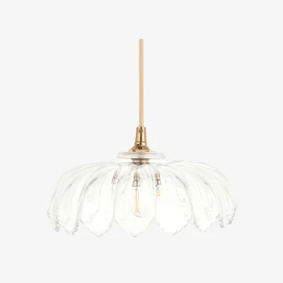 Perch and Parrow Anita Camellia Pendant With Natural Braided Cable