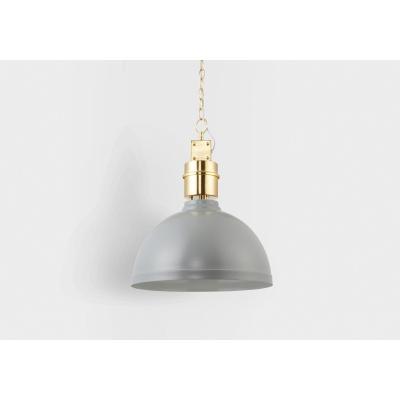 Perch and Parrow Daniel Industrial Pendant in Laurel Green