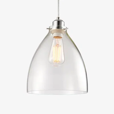 Perch and Parrow Emmett Clear Glass Pendant Shade