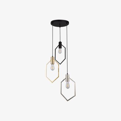 Pagazzi Fleet 3 Light Matt Black Pendant