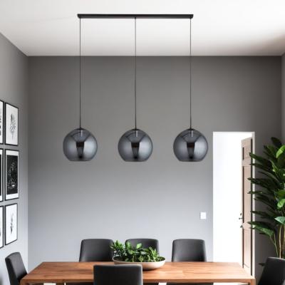 Pagazzi Amsterdam Black 3 Light Pendant Bar