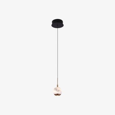 Pagazzi Astrid 1 Light Gold LED Pendant Ceiling Light