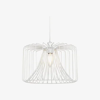 Pagazzi Cortez Large Ceiling Shade White