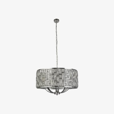 Pagazzi Bijou 8 Light Chrome Pendant with Crystal Glass