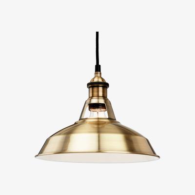 Pagazzi Albany 1 Light Antique Brass Pendant Ceiling Light