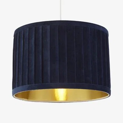 Pagazzi Cartias 30cm Navy &amp; Gold Shade