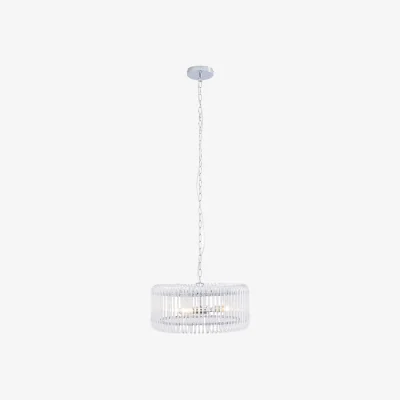 Pagazzi May 3-Light Chrome Ceiling Pendant