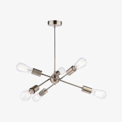 Pagazzi Benji Antique Brass Ceiling Pendant
