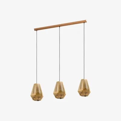 Pagazzi Chiavica 3 Light Brass Ceiling Pendant