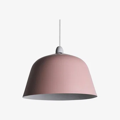 Pagazzi Olly Blush Pink Metal Dome 30cm Pendant Shade
