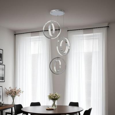 Pagazzi Yazia Polished Chrome LED Ceiling Pendant