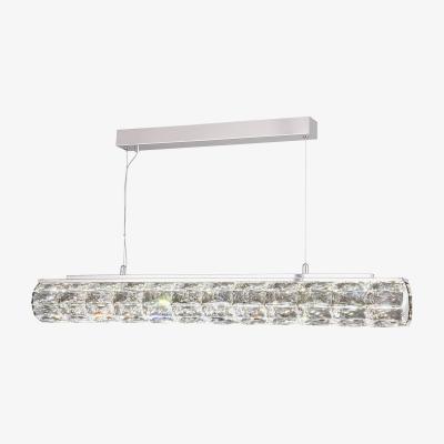 Pagazzi Remy Polished Chrome & Crystal Ceiling Pendant