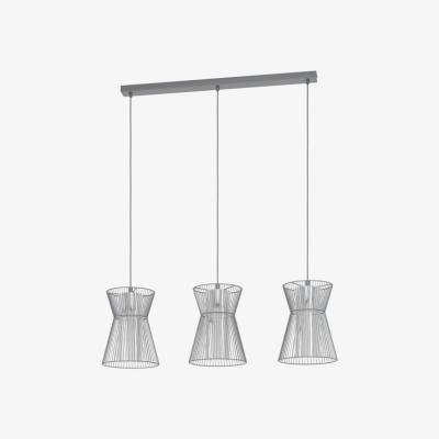 Pagazzi Maseta 3 Light Black Ceiling Pendant
